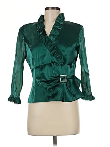 Xscape 3/4 Sleeve Blouse (view 1)