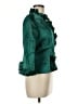 Xscape 100% Polyester Green 3/4 Sleeve Blouse Size 8 - photo 4
