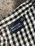 Madison Checkered-gingham Gray Casual Dress Size XS - photo 7