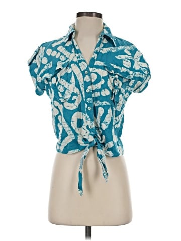 Haute Hippie Short Sleeve Blouse (view 1)