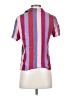 Reformation Color Block Pink Short Sleeve Button-Down Shirt Size S - photo 2