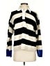 Madewell Stripes Blue Cashmere Pullover Sweater Size S - photo 1