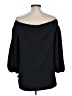 Tibi 100% Polyester Black 3/4 Sleeve Blouse Size 10 - photo 2