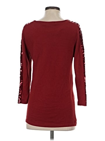 Como Black 3/4 Sleeve Top (view 2)