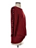 Como Black Burgundy 3/4 Sleeve Top Size S - photo 4