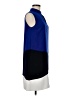 Lands' End Canvas 100% Polyester Color Block Blue Casual Dress Size 6 - photo 4