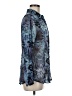 CAbi 100% Polyester Animal Print Blue Long Sleeve Blouse Size M - photo 4