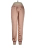 ICE 100% Polyester Solid Tan Casual Pants Size L (estimated) - photo 1