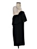 Charles Henry Solid Black Cocktail Dress Size XS - photo 4