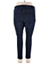 Express Solid Blue Jeans Size 18 - photo 2