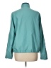 Unbranded 100% Polyester Color Block Teal Track Jacket Size L - photo 2