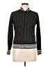 Iris Basic Polka Dots Black Cardigan Size L - photo 1