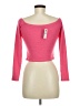 Express Pink Long Sleeve Top Size M - photo 2