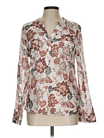 Carve Designs Long Sleeve Blouse (view 1)