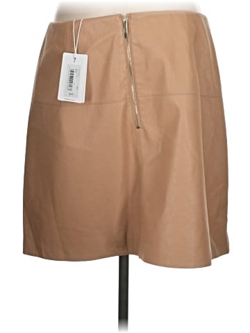 Ted Baker London Faux Leather Skirt (view 2)