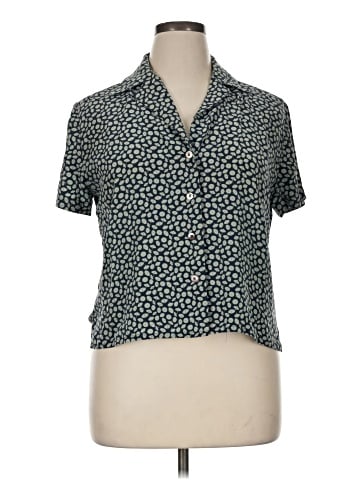 Linda Allard Ellen Tracy Short Sleeve Blouse (view 1)