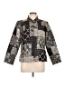 Christopher & Banks Print Gray Jacket Size L (petite) - photo 1