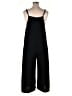 Assorted Brands 100% Polyester Solid Black Jumpsuit Size XL - photo 2