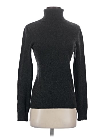 Aqua Cashmere Pullover Sweater (view 1)