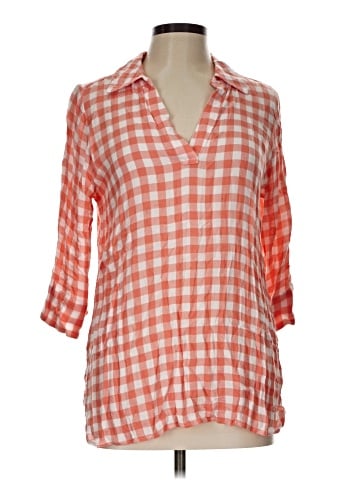 Soft Surroundings 3/4 Sleeve Button-Down Shirt (view 1)
