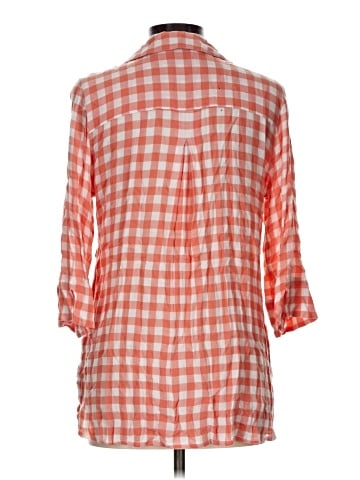 Soft Surroundings 3/4 Sleeve Button-Down Shirt (view 2)