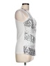 Daytrip Silver Sleeveless Top Size L - photo 4