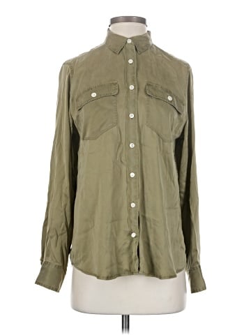 J.Crew Long Sleeve Silk Top (view 1)