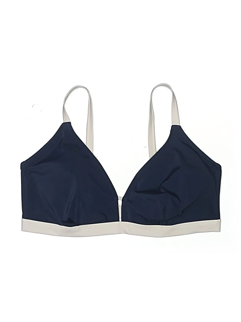 Pre-owned Lively Swimsuit Top Blue Swimwear