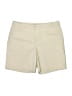 Talbots Solid Tan Khaki Shorts Size 8 - photo 1