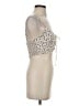 Fashion Nova 100% Polyester Silver Sleeveless Top Size S - photo 4