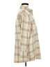 Jodifl Plaid Tan Long Sleeve Blouse Size M - photo 4
