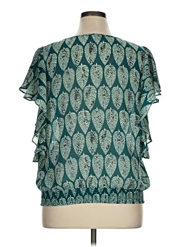Daniel Rainn Short Sleeve Blouse (view 2)