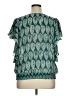 Daniel Rainn 100% Polyester Teal Short Sleeve Blouse Size XL - photo 2