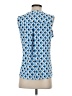 Anne Klein Blue Sleeveless Blouse Size S - photo 2