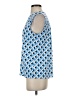 Anne Klein Blue Sleeveless Blouse Size S - photo 5
