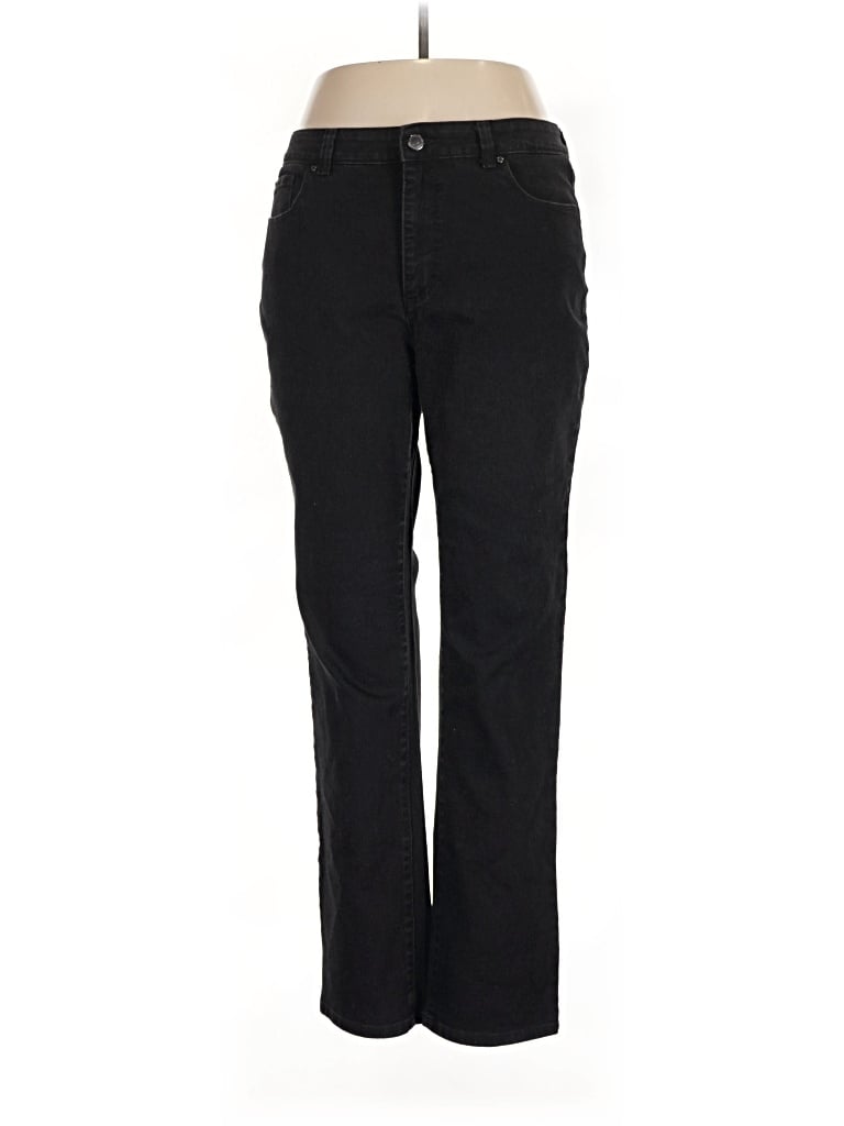 Pre-owned Charter Club Casual Pants In Black