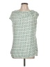 Worthington Teal Short Sleeve Blouse Size L - photo 1