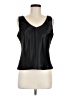 Another Thyme 100% Polyester Black Sleeveless Blouse Size M - photo 1