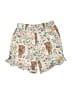 Unbranded Print Ivory Shorts Size 6 - photo 2