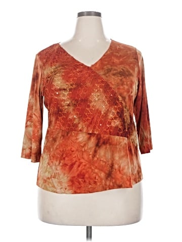 Studio 1940 3/4 Sleeve Top (view 1)