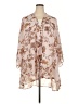 Maurices 100% Polyester Tan 3/4 Sleeve Blouse Size 20 - 24 (3) - photo 1