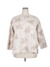 Classic Elements Floral Ivory Pullover Sweater Size 20 - photo 1