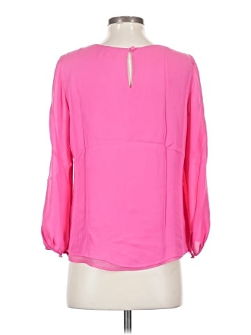 J.Crew Long Sleeve Silk Top (view 2)