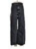 Zara Chevron-herringbone Black Jeans Size 10 - photo 1