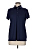 Crown & Ivy 100% Polyester Blue Short Sleeve Blouse Size M - photo 1