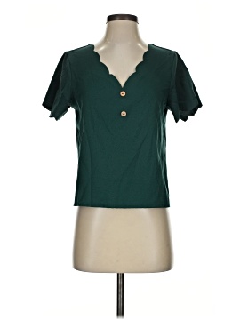 Shein Short Sleeve Henley (view 1)