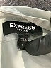 Express 100% Polyester Solid Teal Gray Long Sleeve Blouse Size S - photo 7