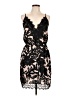 Aqua 100% Polyester Black Cocktail Dress Size L - photo 1