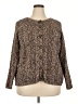 DressBarn Tweed Brown Cardigan Size 18 - photo 1