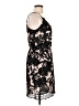 Aqua 100% Polyester Black Cocktail Dress Size L - photo 4
